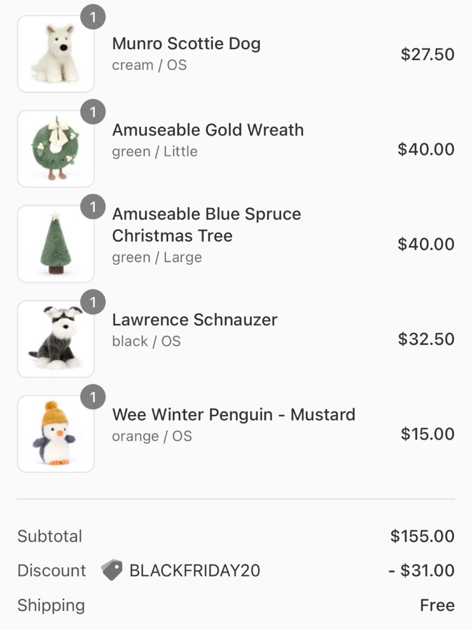 Jellycat 邦尼兔,Amuseable Blue Spruce Christmas Tree - Jellycat - Sammy+Nat store – Sammy + Nat
