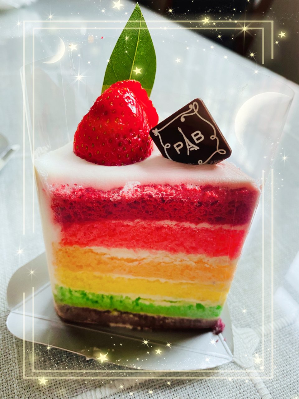 🌈彩虹挑战：那得来一款彩虹蛋糕吧...
