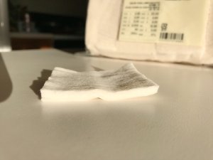 Muji 化妆棉 | Cut Cotton Ecru