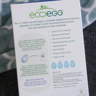 可以用上百次的EcoEgg魔力去污洗衣球...