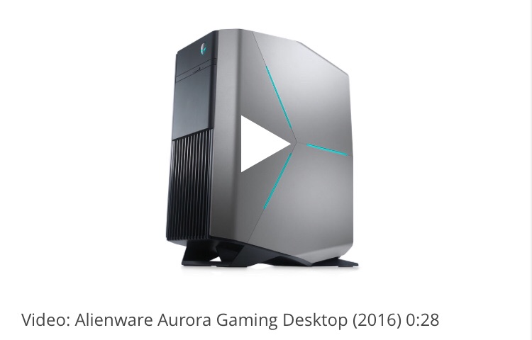 Alienware Aurora Mid Tower 游戏台式机