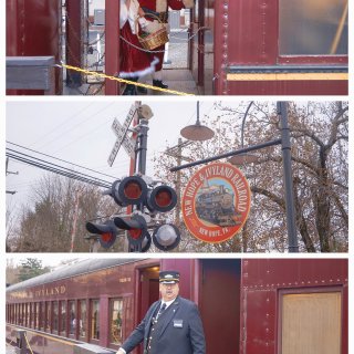 纽约周边 I 圣诞复古列车🚂冬日浪漫小镇...