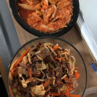 低脂版韩式拌饭...