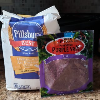 今日食---紫薯蓝莓蛋糕❓muffin❓...