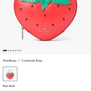 Strawberry Dreams 3 D Strawberry Crossbody | Kate Spade Outlet