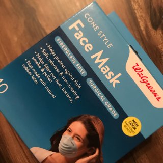 Walgreens Cone Style Face Mask