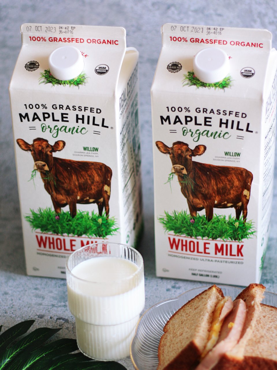 Maple Hill有机牛奶，喝过就不想...