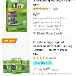 Affresh清洁系列：洗衣机/洗碗机/...