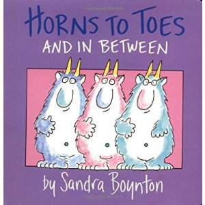 Horns to Toes and in Between Board book