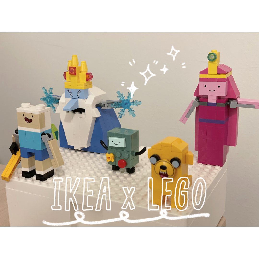 IKEA x LEGO 宜家乐高联名收纳...