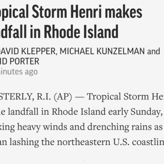 紐約資訊｜颶風Henri降級為熱帶風暴 ...