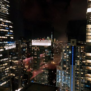 纽约新美式餐厅 24楼美景俯瞰整个Hud...