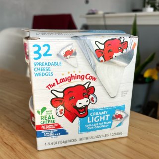 The laughing cow 低脂芝...