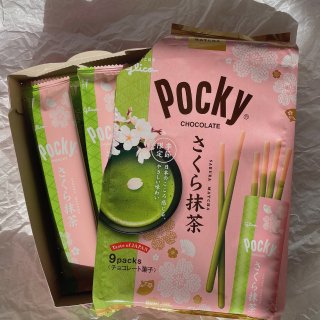 【樱花季限定】日本GLICO格力高 Pocky百奇巧克力棒 樱花抹茶味 - 亚米网