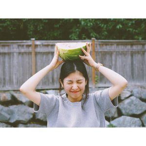 吃瓜🍉少女的夏天 | 偶遇巨型西瓜