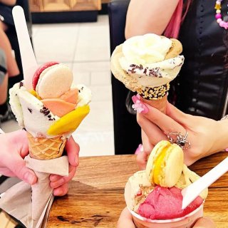 周边3｜amorino玫瑰花冰淇淋...