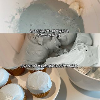 👩🏻‍🍳美食教程｜❄️☃️雪人纸杯蛋糕🧁...
