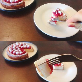 低脂甜品｜树莓伪重乳酪蛋糕：拯救健康，无...