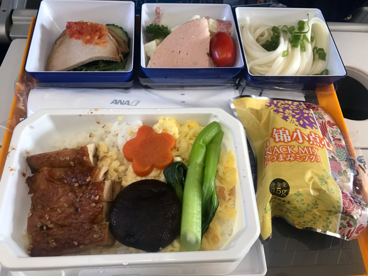 飞机餐分享ANA短途飞机餐❤️...