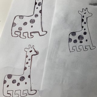 有空跟我一起画个长颈鹿🦒吗？...