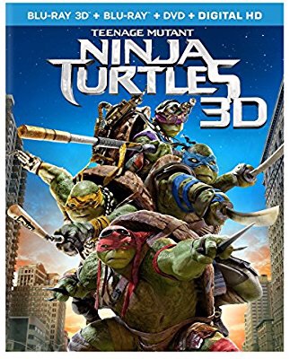 Teenage Mutant Ninja Turtles (2014) [Blu-ray 3D + Blu-ray + DVD + Digital HD]忍者神龟
