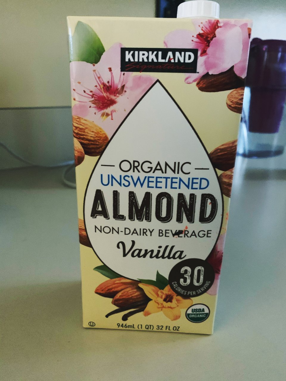 好喝又营养的almond milk...