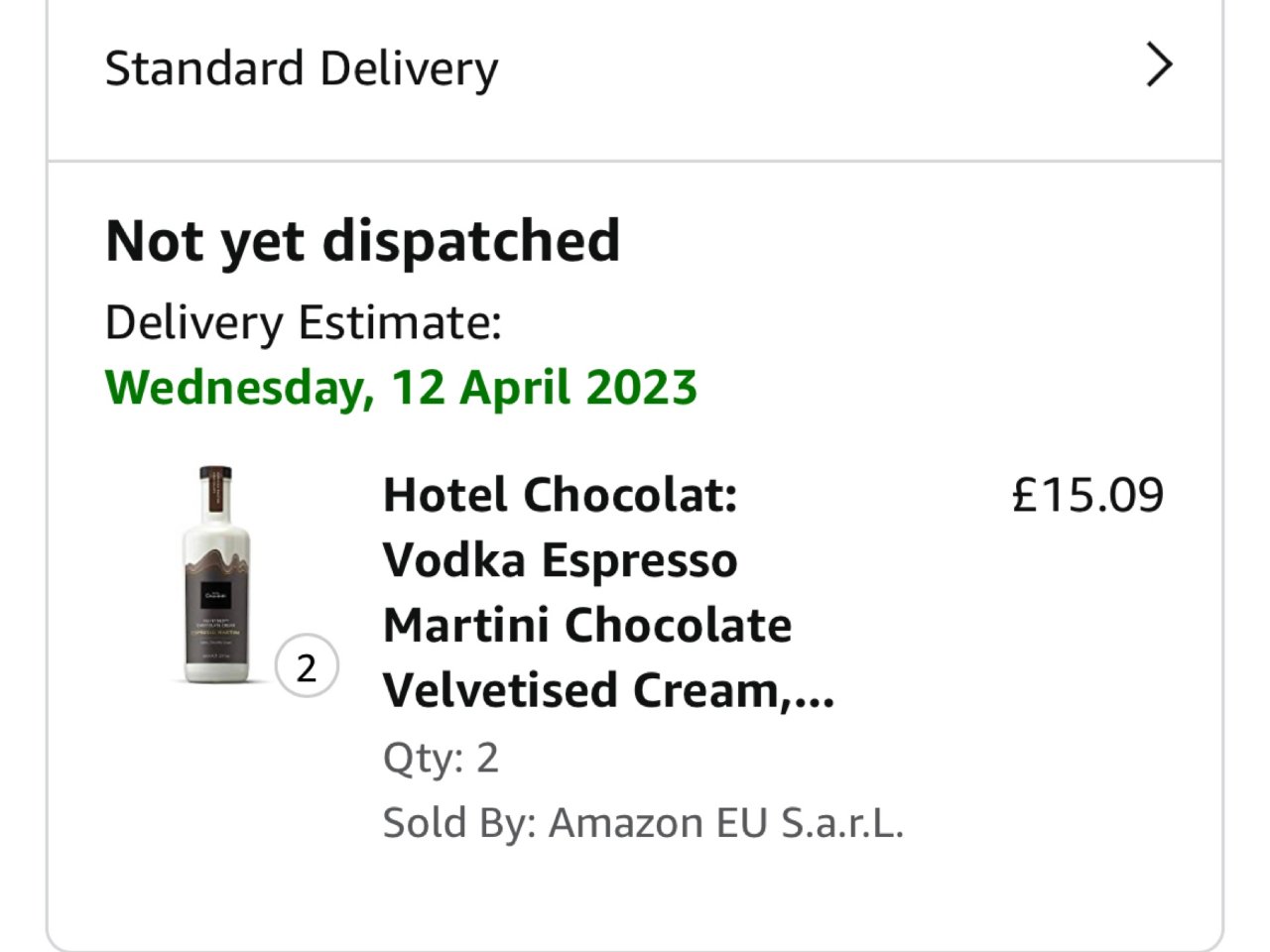 Hotel Chocolat 15镑一瓶...