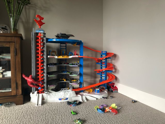 Hot Wheels大型停车场玩具