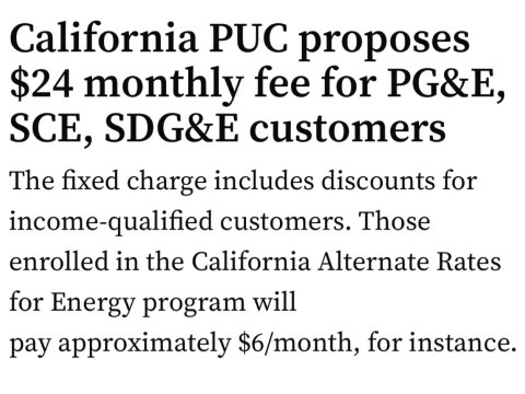 加州电费又要涨价？一个月多$24简直离谱！