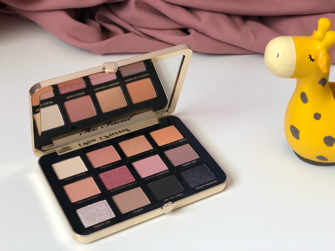 Too Faced,白桃盘眼影