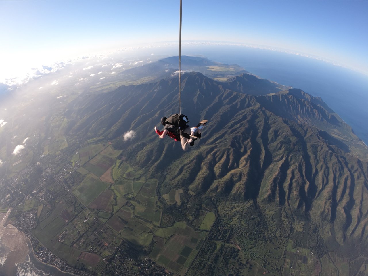 夏威夷「不玩后悔」之——欧胡岛超高空跳伞...