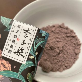 李子柒黑芝麻核桃粉早餐速食营养米粉 360g*1盒装