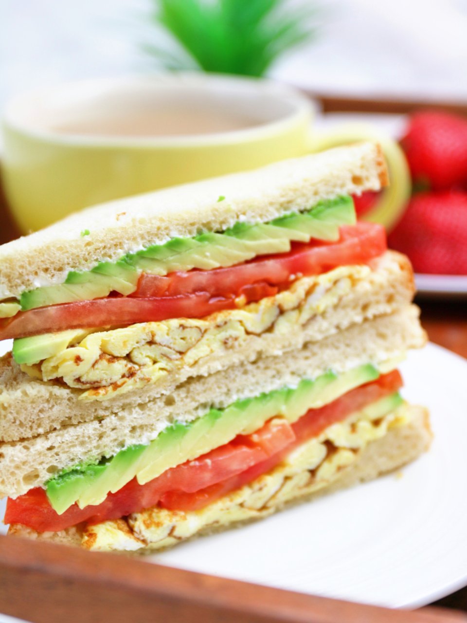 红黄绿早餐三明治🥪｜想吃吗？...