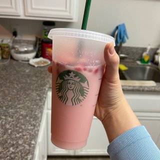 自制pink drink - 真的不能再...