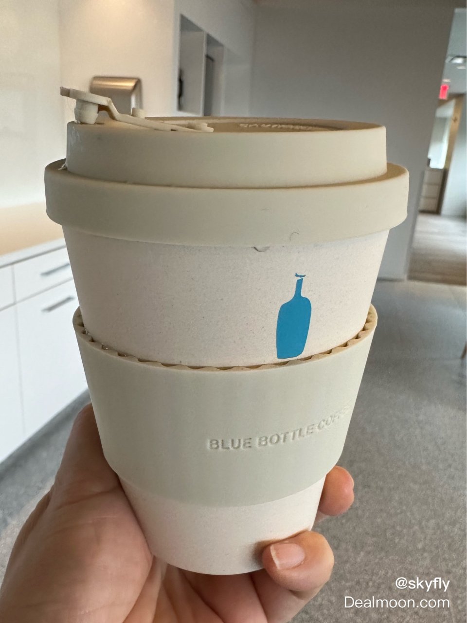 蓝瓶天然素材咖啡杯...