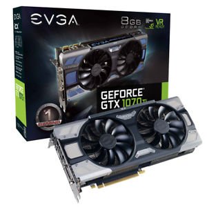 $459.99 EVGA GeForce GTX 1070 Ti FTW2 GAMING, 8GB GDDR5, iCX, 08G-P4-6775-KR 显卡
