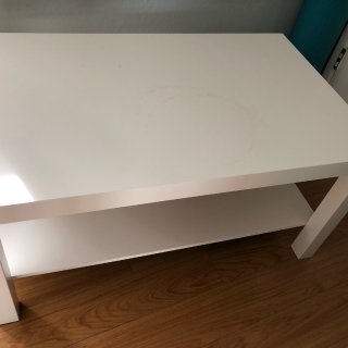 LACK Coffee table, white, 35x22x18