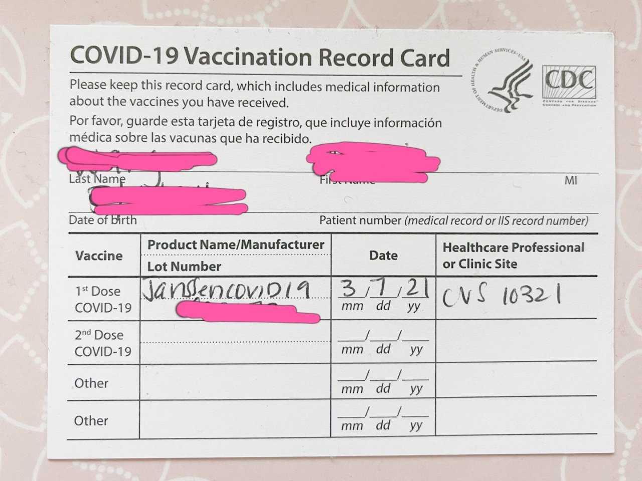 强生疫苗预约经验➡️打针过程➡️针后副作...