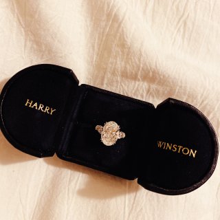 Harry Winston 海瑞温斯顿,engagement ring