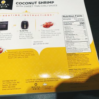 Costco的椰子🥥虾太好吃了吧...