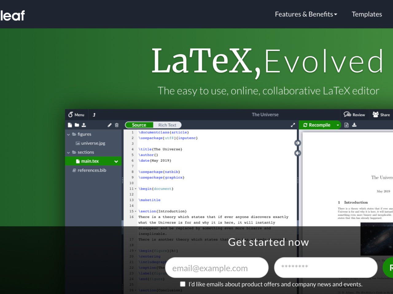 LaTeX让你专注内容，实现格式自由...