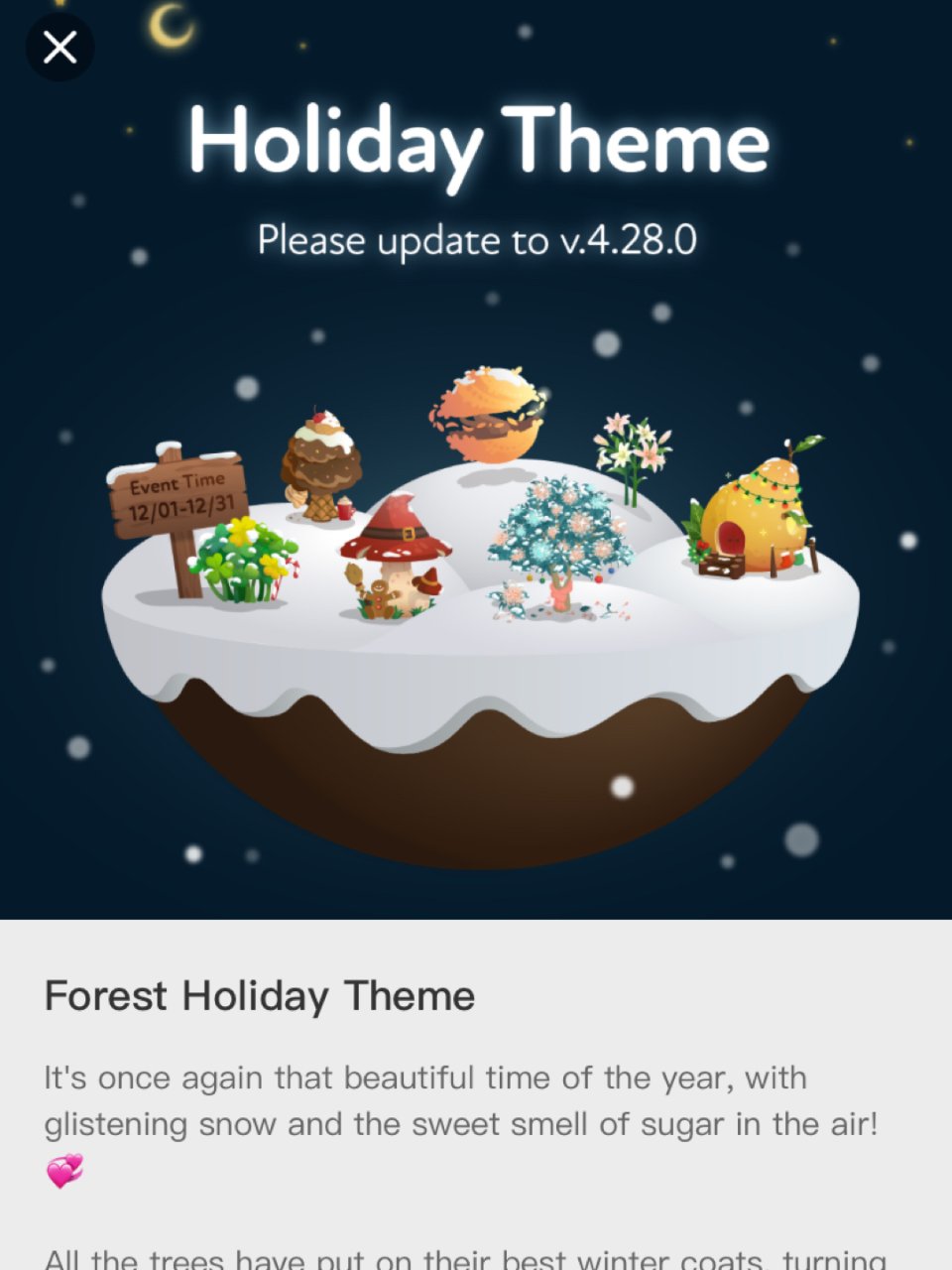 专注软件Forest圣诞主题上线啦！超美...