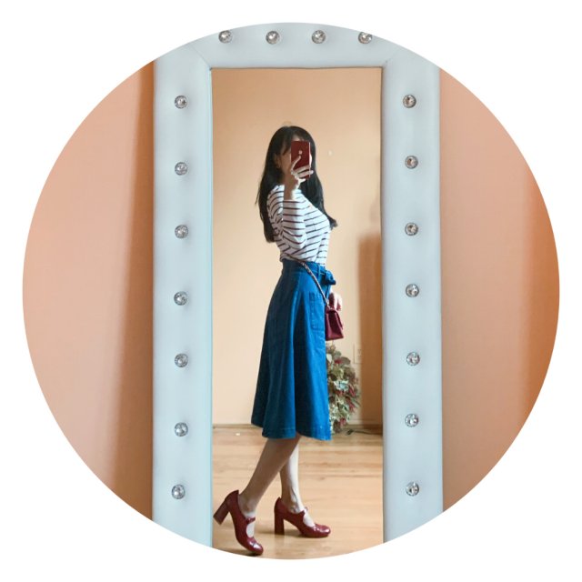 Modcloth复古品牌|牛仔A裙