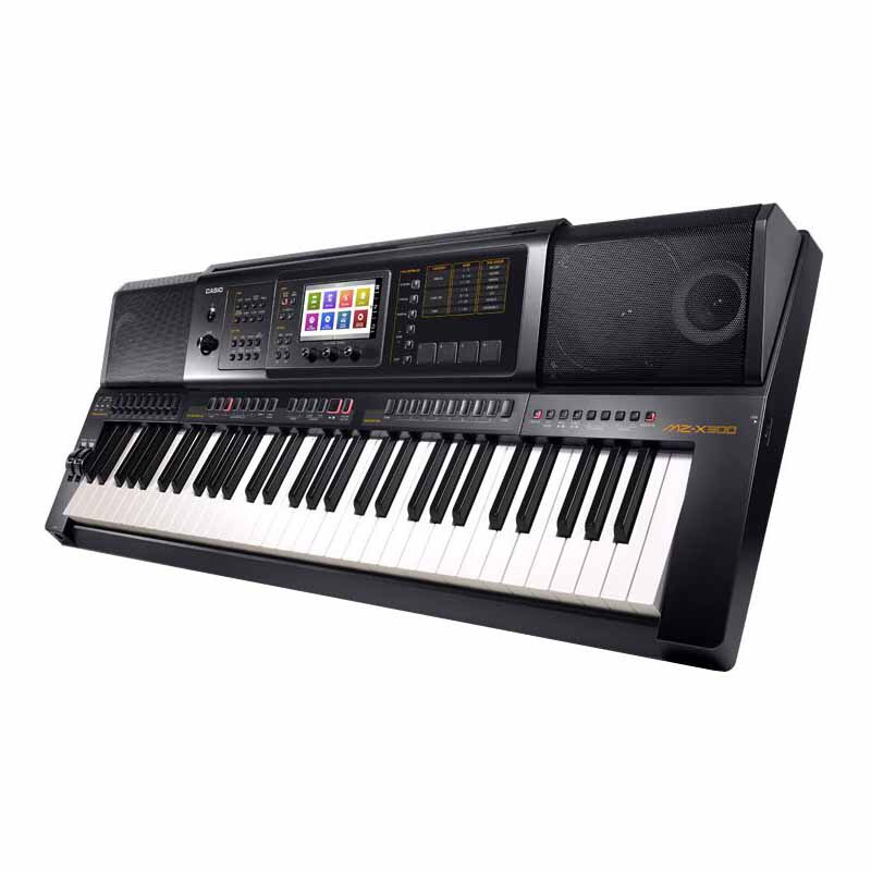 卡西欧编曲键盘MZ-X300/X500 61键电子琴多功能力度键