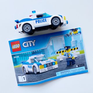 Lego city系列警车...