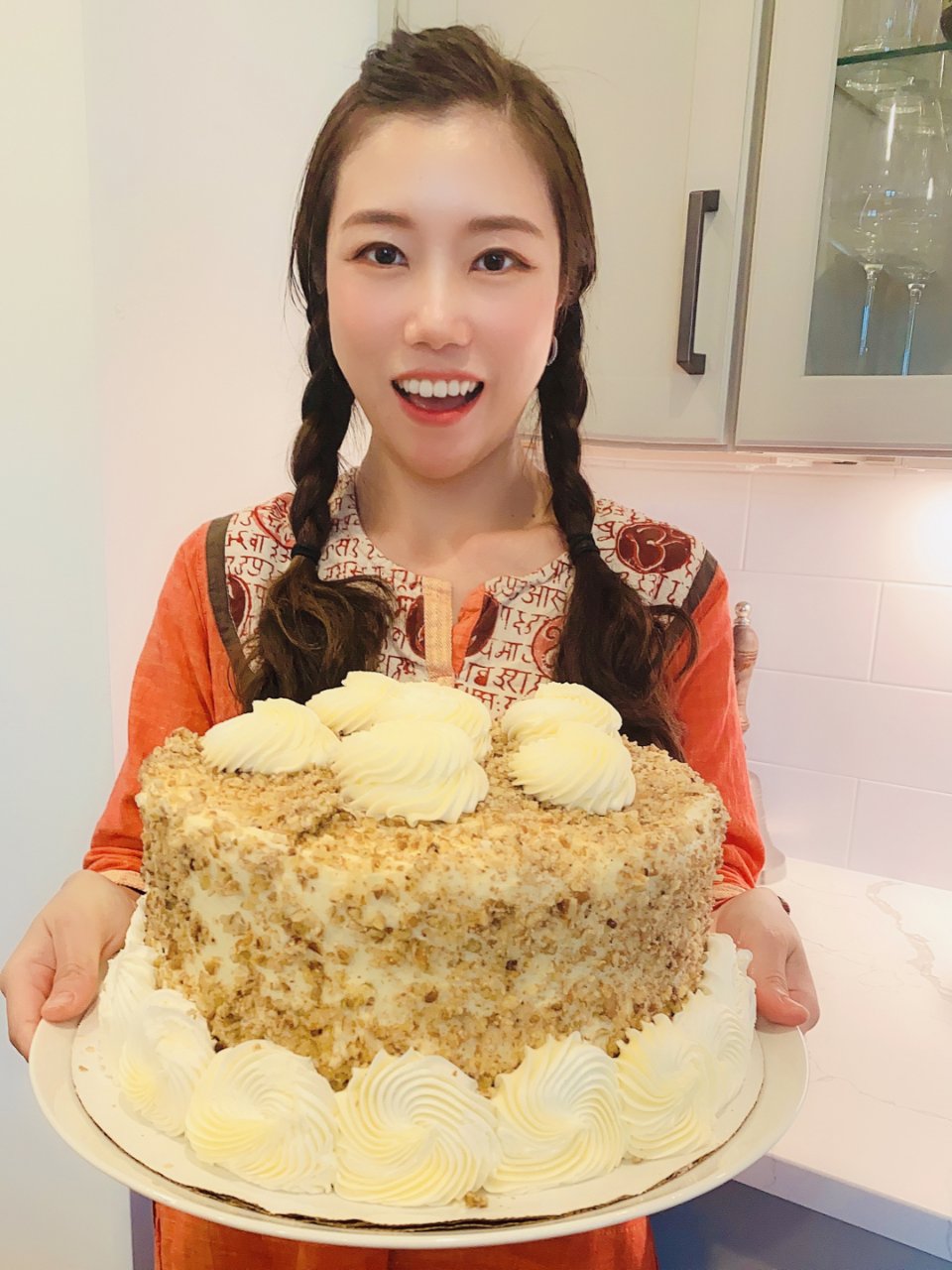 我的感恩节专属蛋糕🥕Carrot cak...