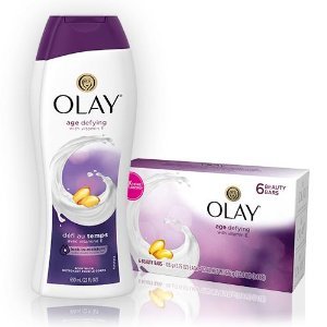 $6.6 Olay沐浴露 维E滋养 16ozx2