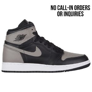 120 乔1 灰影现货 码数全大童女生也可以穿Jordan Retro 1 High OG - Boys Grade School - Shoes