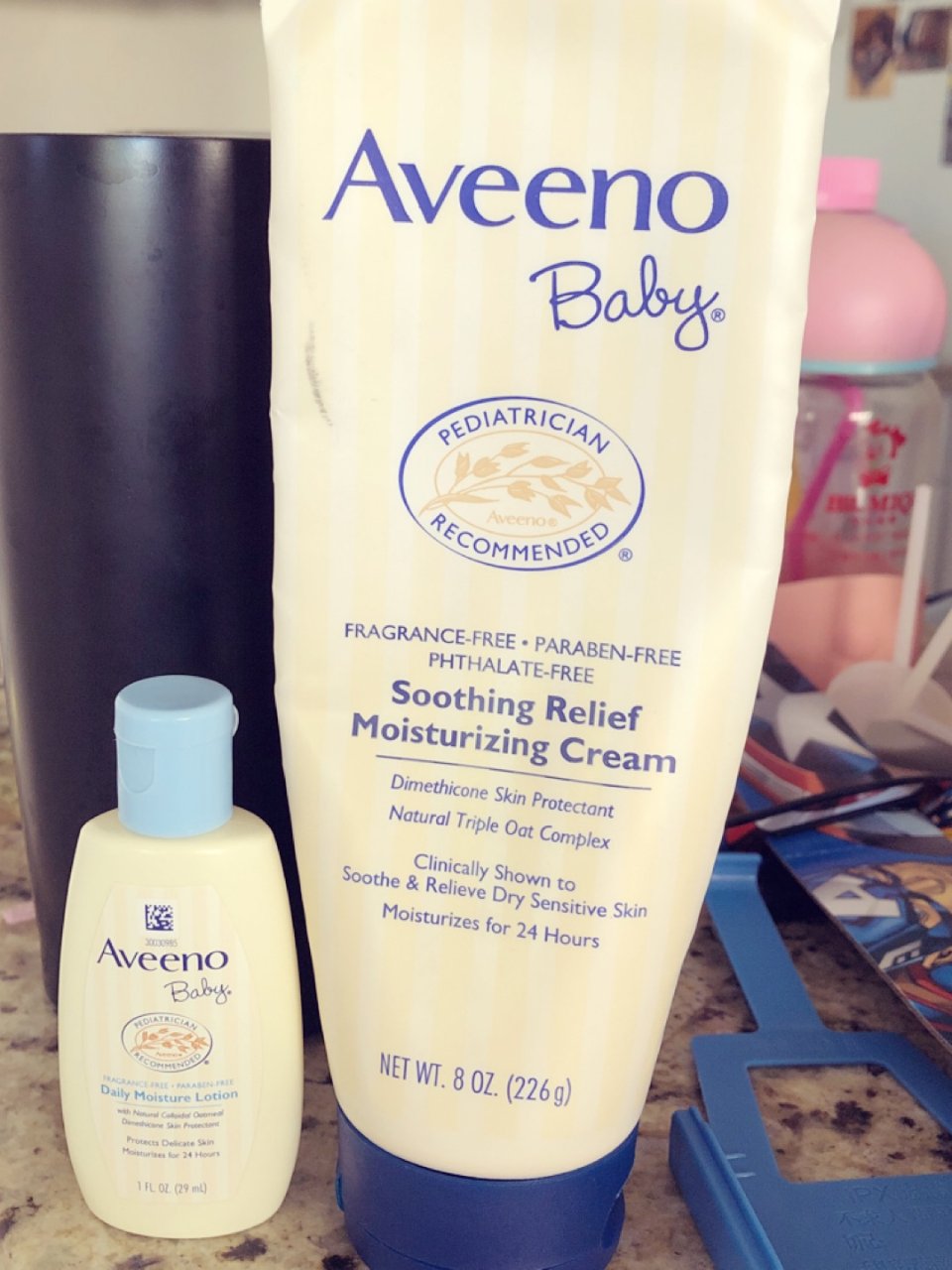 Aveeno 艾维诺,body lotion,脸霜,立个flag,婴幼儿用品