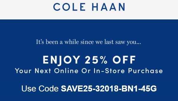 Cole Haan 促销